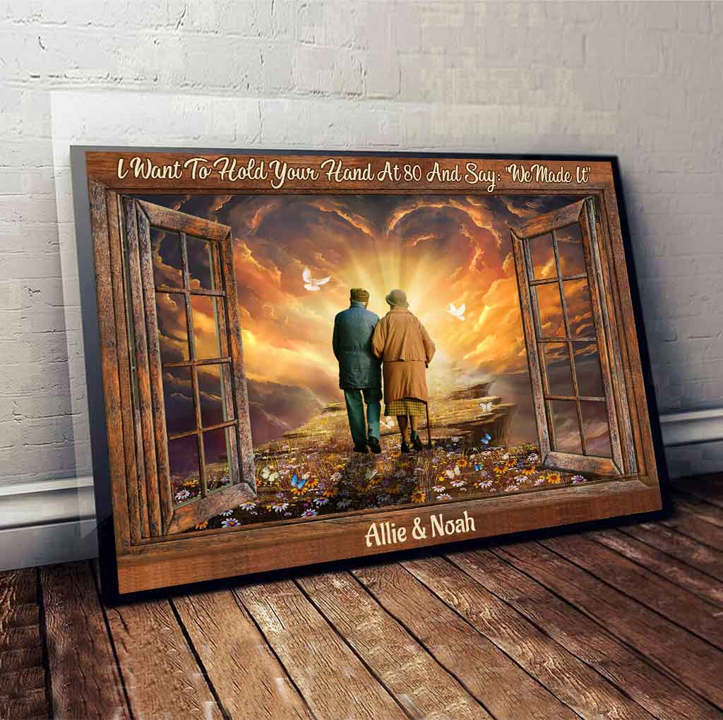 We Made It - Personalized Couple Poster