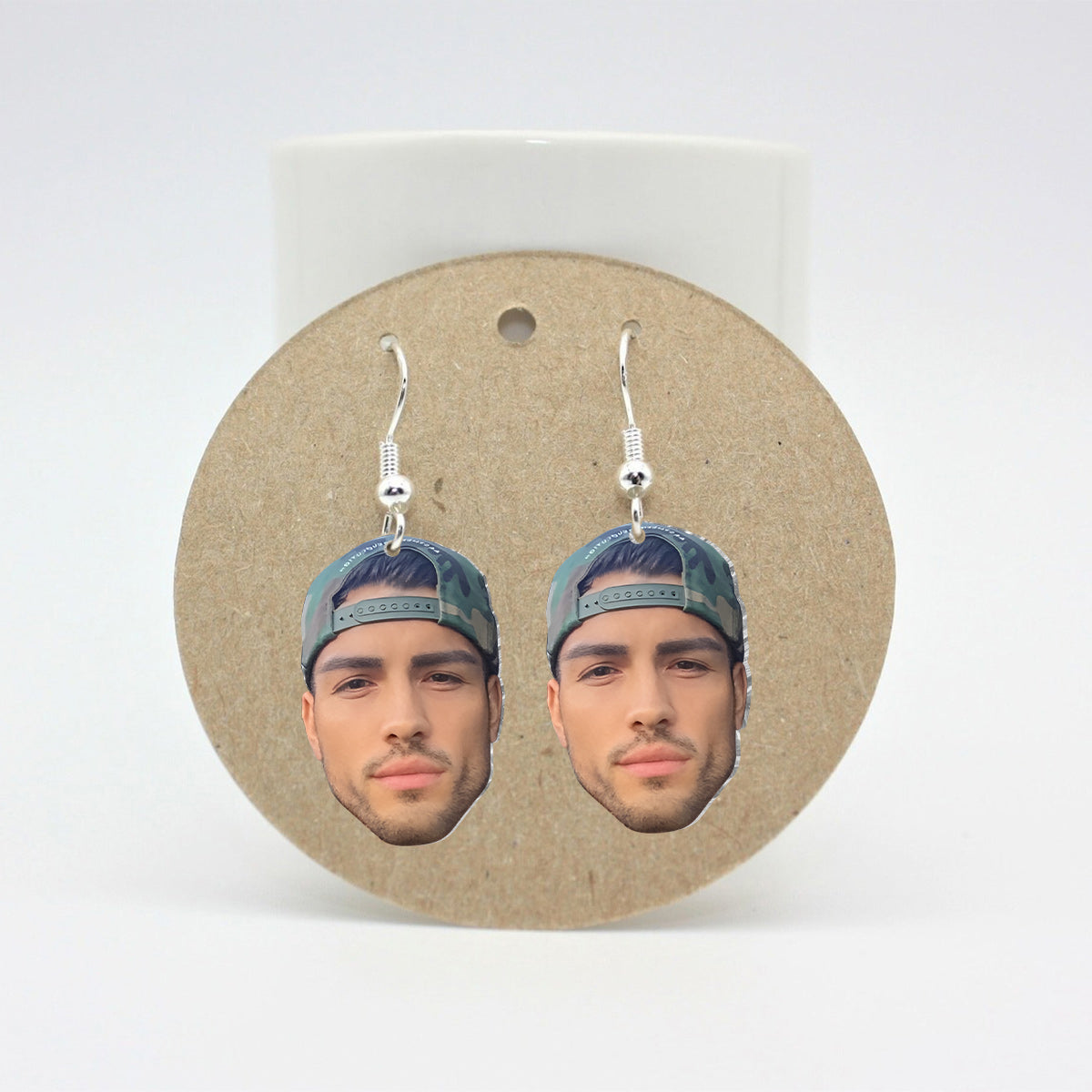 Personalized Photo Earrings - gift for wife, girlfriend, wife - Personalized Earrings