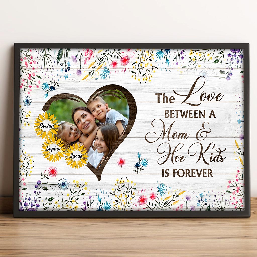 If Moms Were Flowers - Personalized Mother Canvas And Poster
