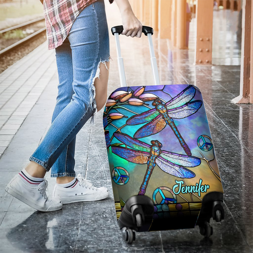 Hippie Soul – Personalisierte Hippie-Gepäckhülle