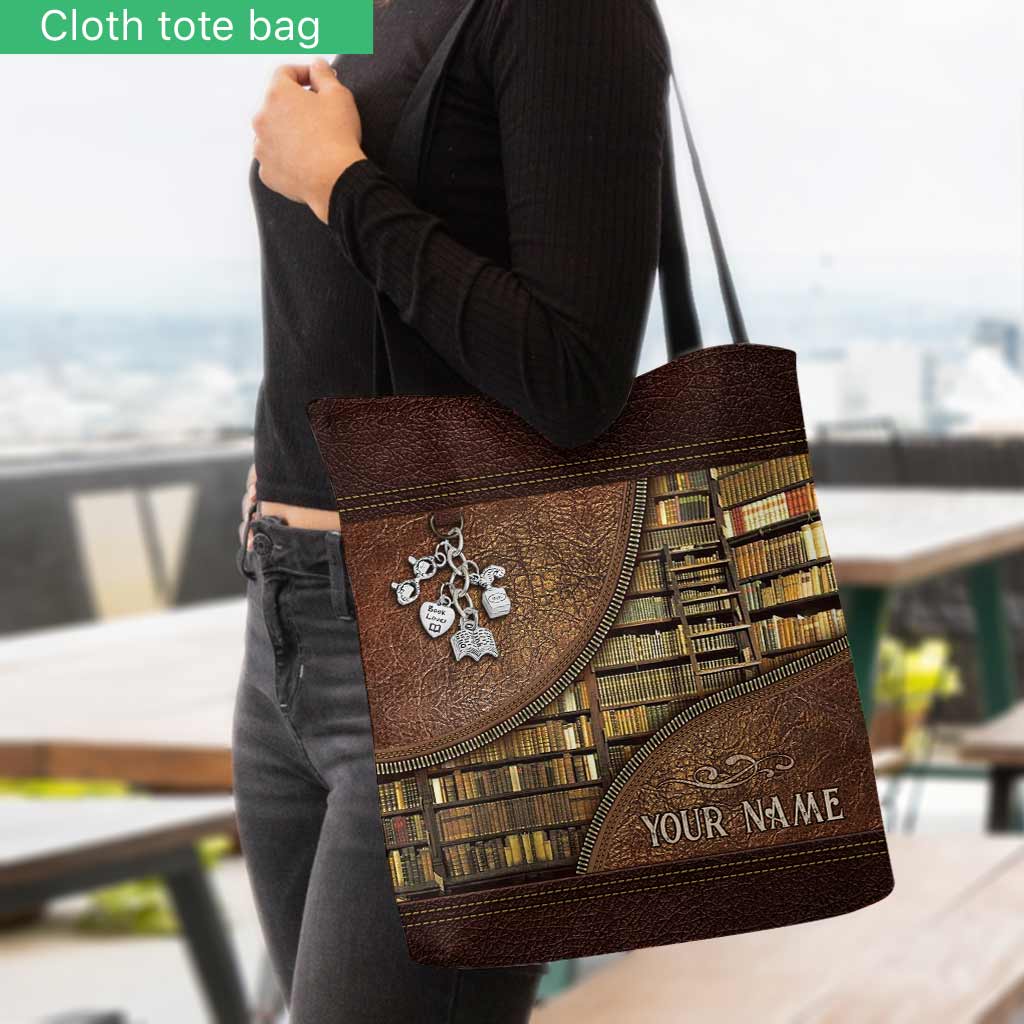 Sac fourre-tout personnalisé pour bibliothèque