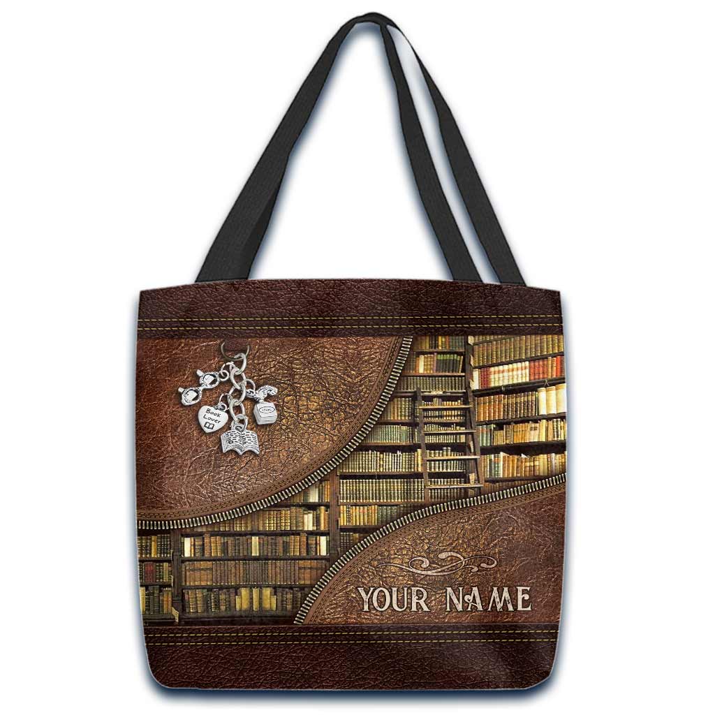 Sac fourre-tout personnalisé pour bibliothèque