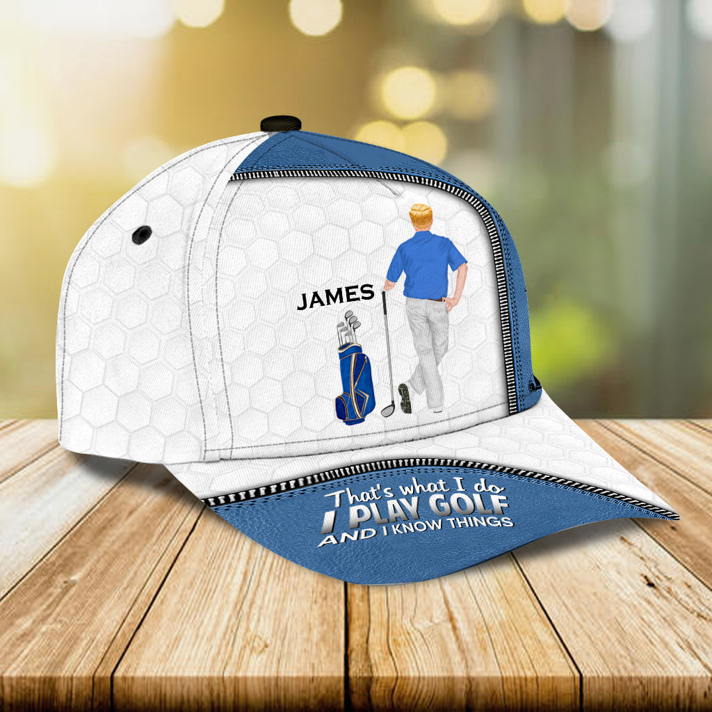 Der Golfplatz ruft und ich muss gehen – personalisierte Golf Classic Cap