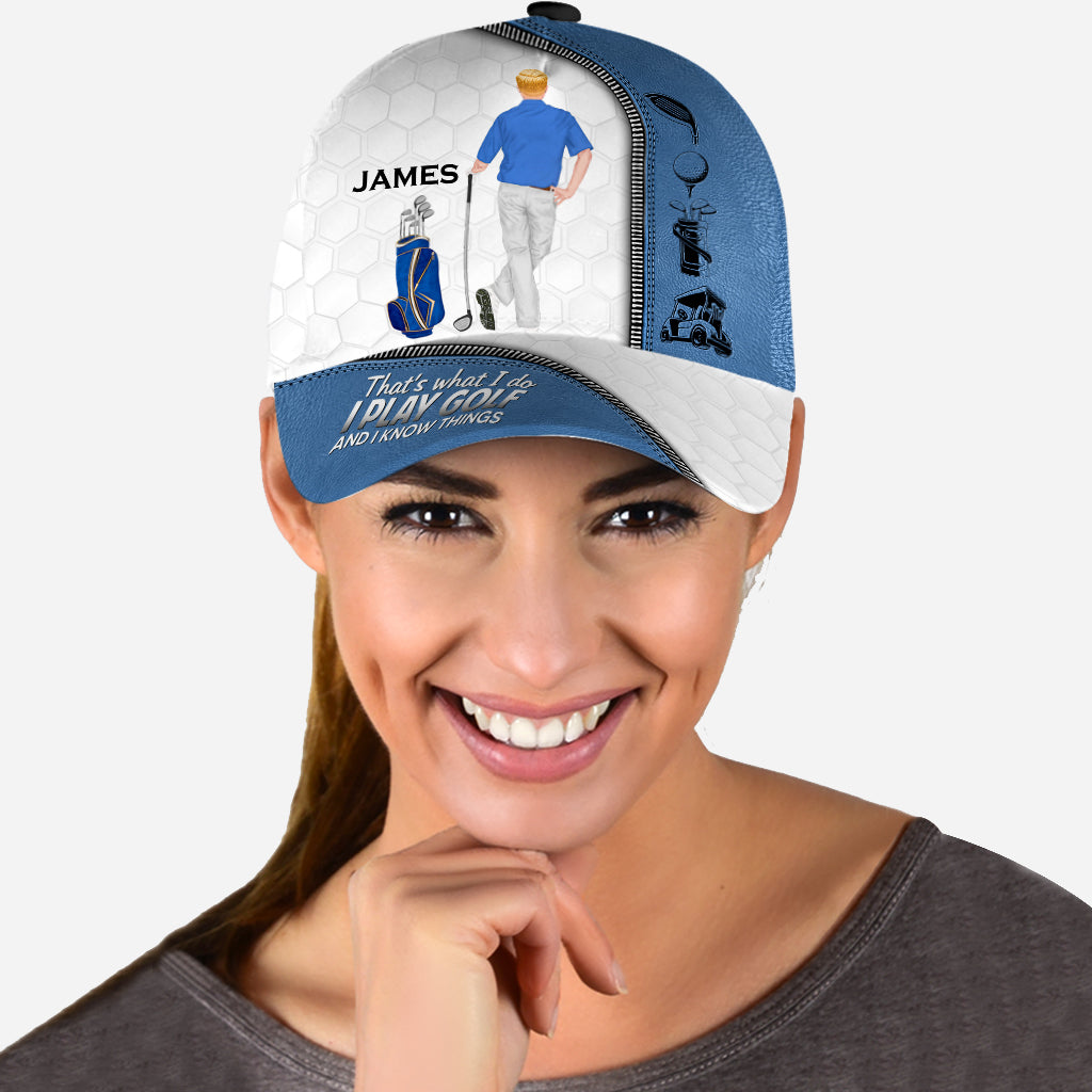 Der Golfplatz ruft und ich muss gehen – personalisierte Golf Classic Cap