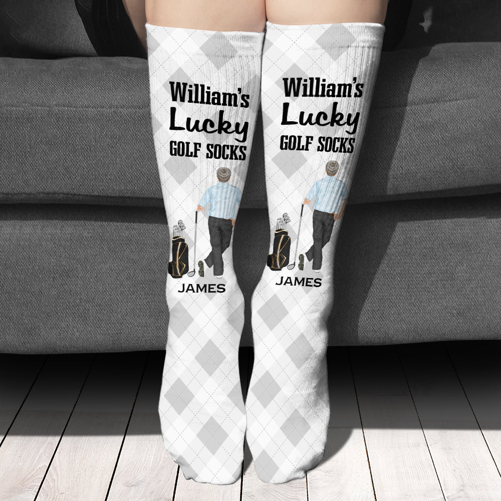 Glücksgolfsocken – Personalisierte Golfsocken