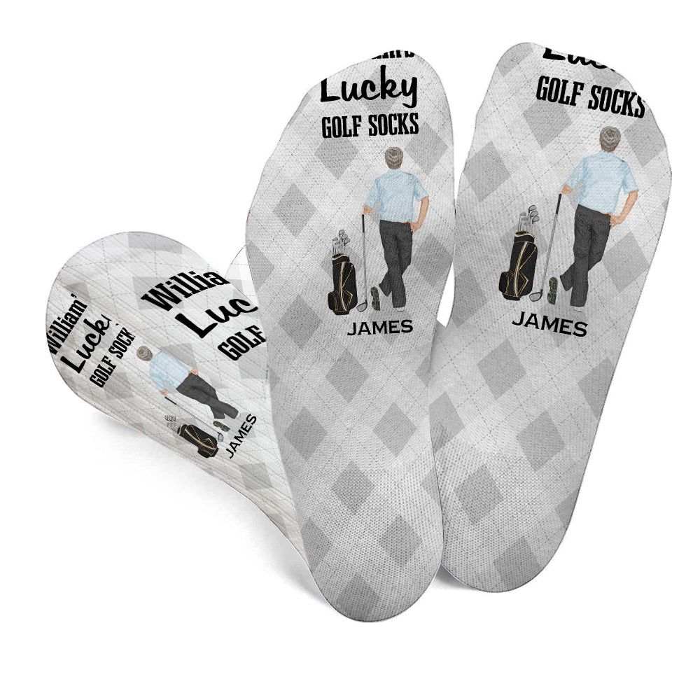 Glücksgolfsocken – Personalisierte Golfsocken