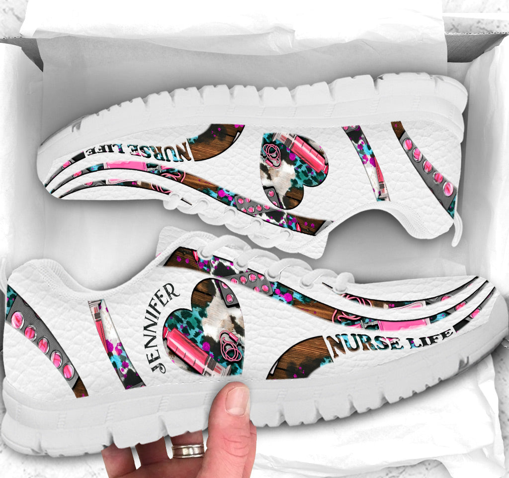 Nurse Life – Personalisierte Pflege-Sneaker