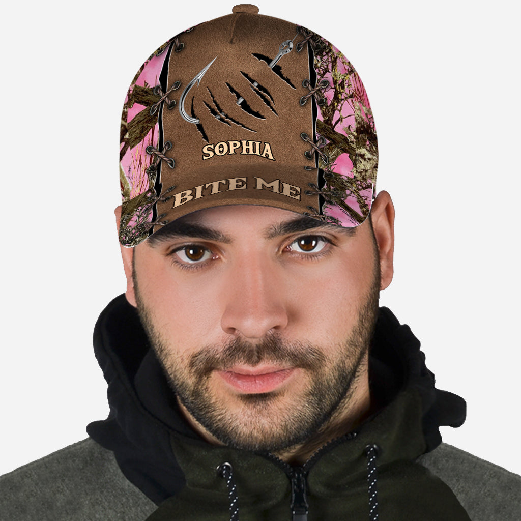 Fishing Girl - Personalized Fishing Classic Cap