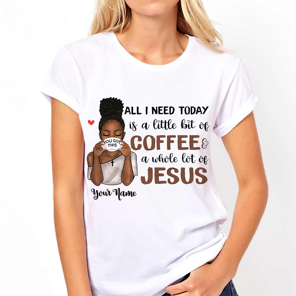 Alles, was ich heute brauche – Personalisiertes T-Shirt und Hoodie für Afroamerikaner 1121