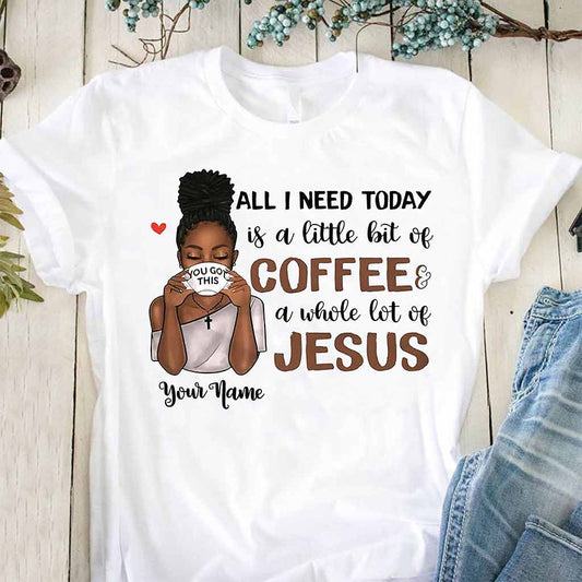 Alles, was ich heute brauche – Personalisiertes T-Shirt und Hoodie für Afroamerikaner 1121