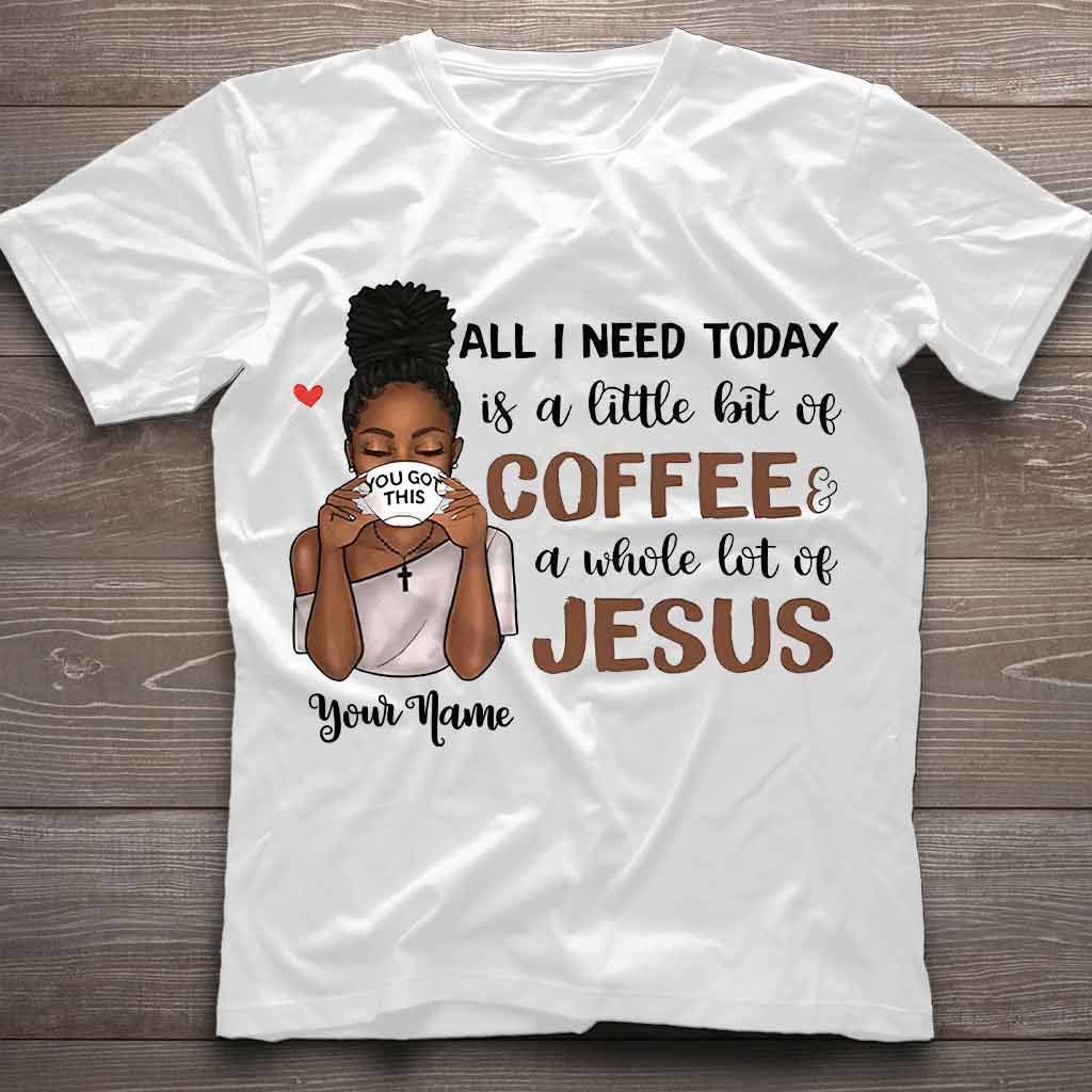 Alles, was ich heute brauche – Personalisiertes T-Shirt und Hoodie für Afroamerikaner 1121