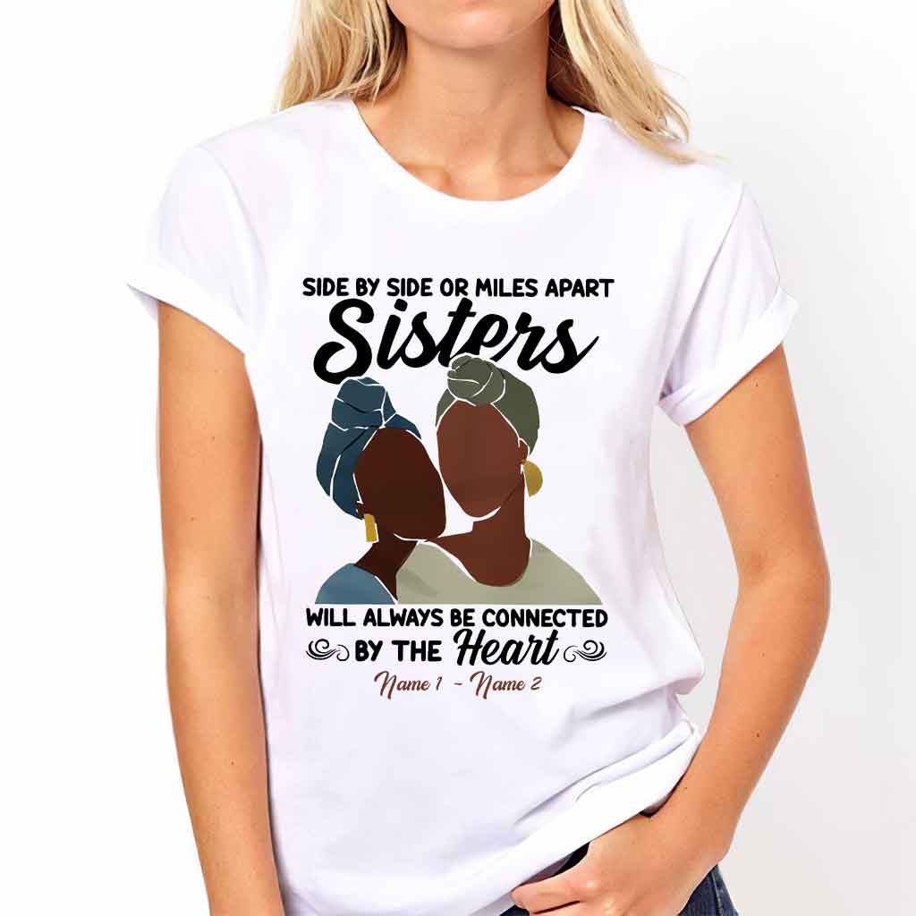 Schwestern – Personalisiertes T-Shirt und Hoodie für Afroamerikanerinnen 1121