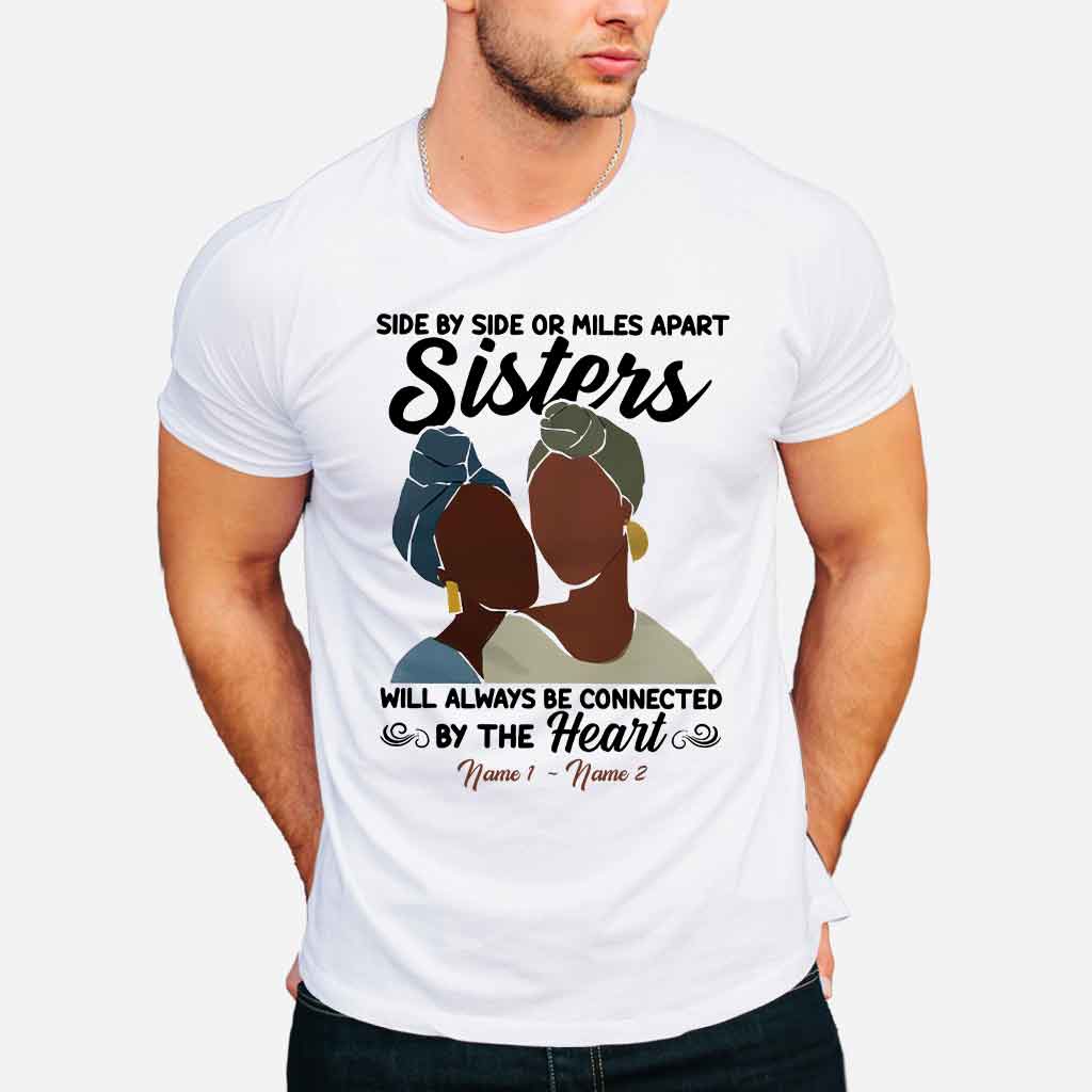 Schwestern – Personalisiertes T-Shirt und Hoodie für Afroamerikanerinnen 1121