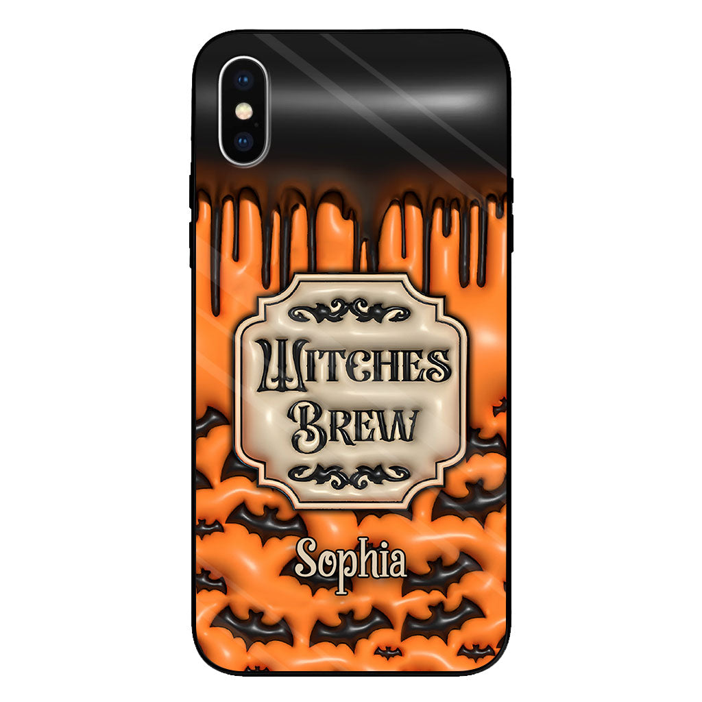 Witches Brew - Personalized Witch Clear Phone Case