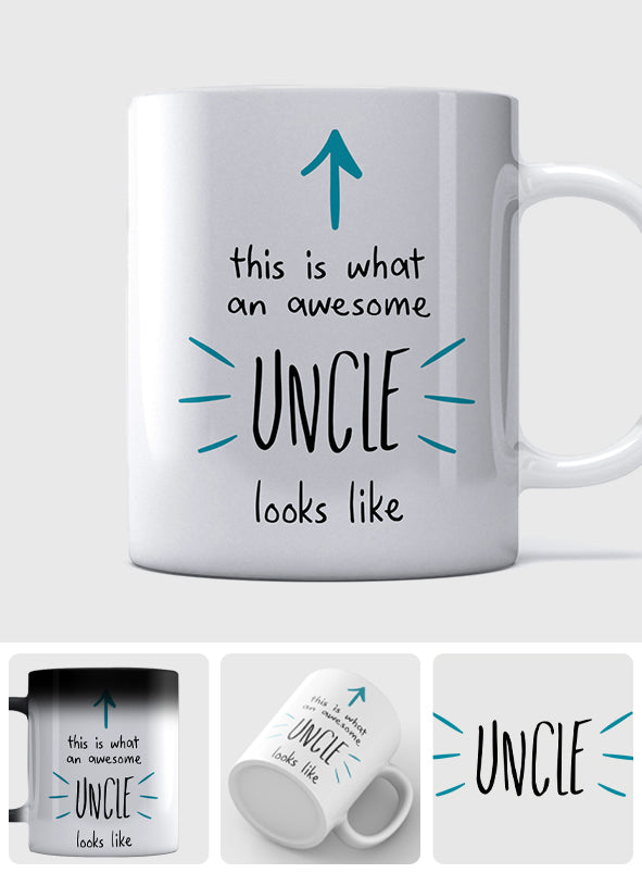 So sieht ein richtig cooler Onkel aus – Onkel-Tasse