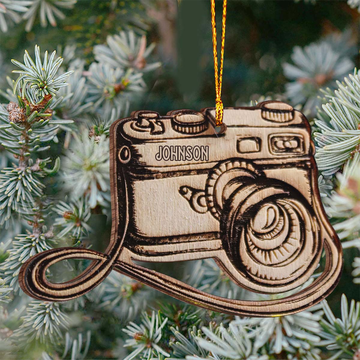 Camera - Personalized Photography Ornament