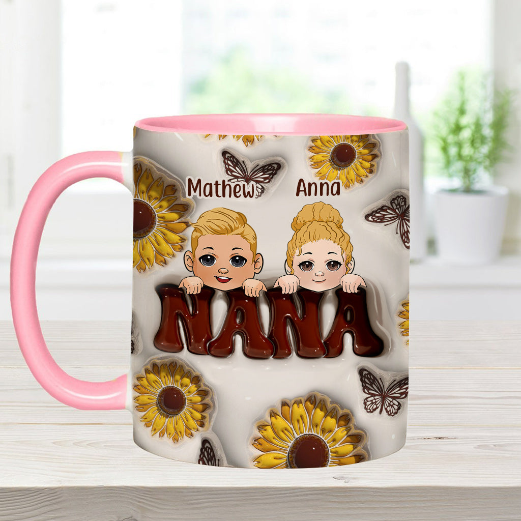 Beste Oma der Welt – Geschenk für Oma – Personalisierte Tasse mit Akzent