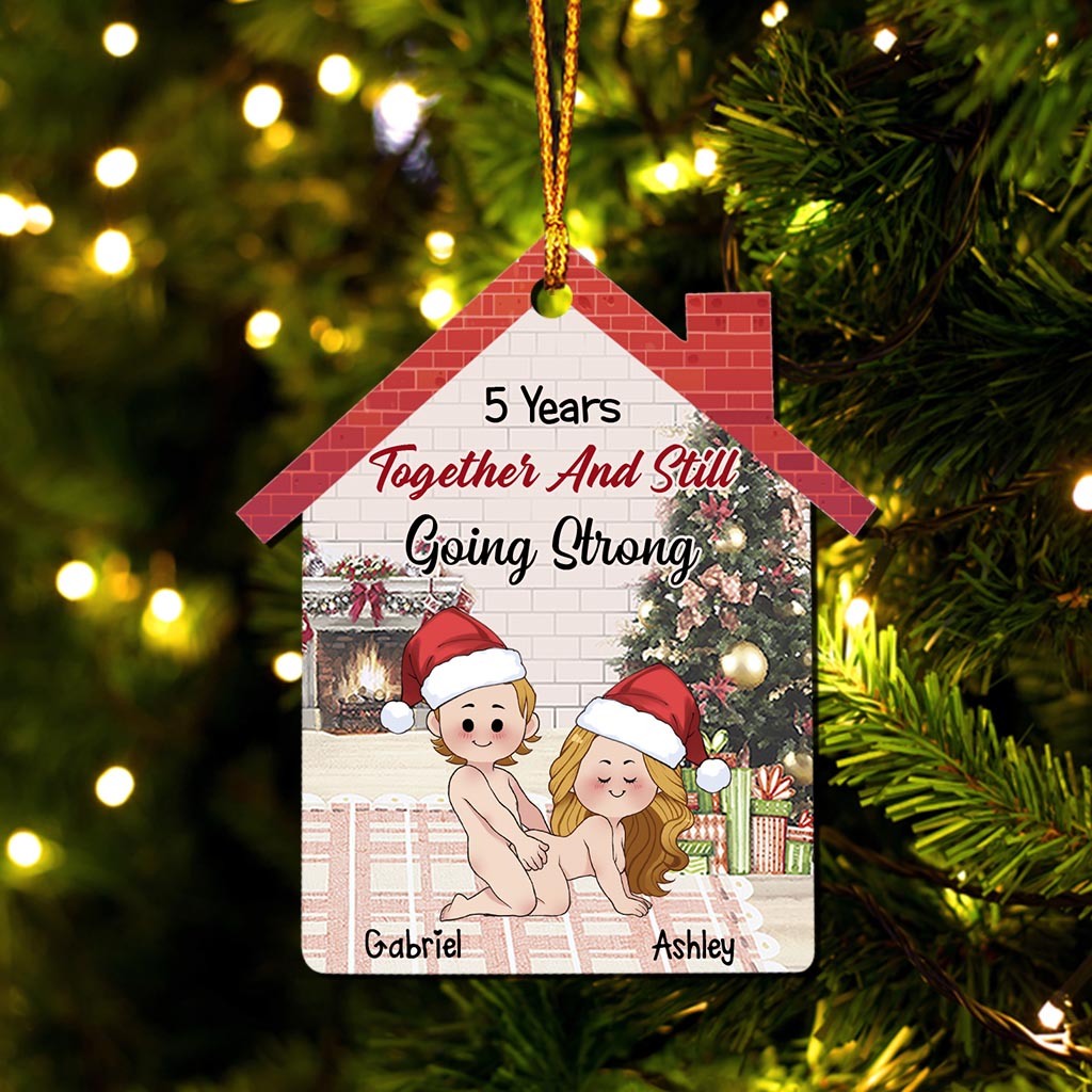 And Still Going Strong - Personalized Couple Ornament