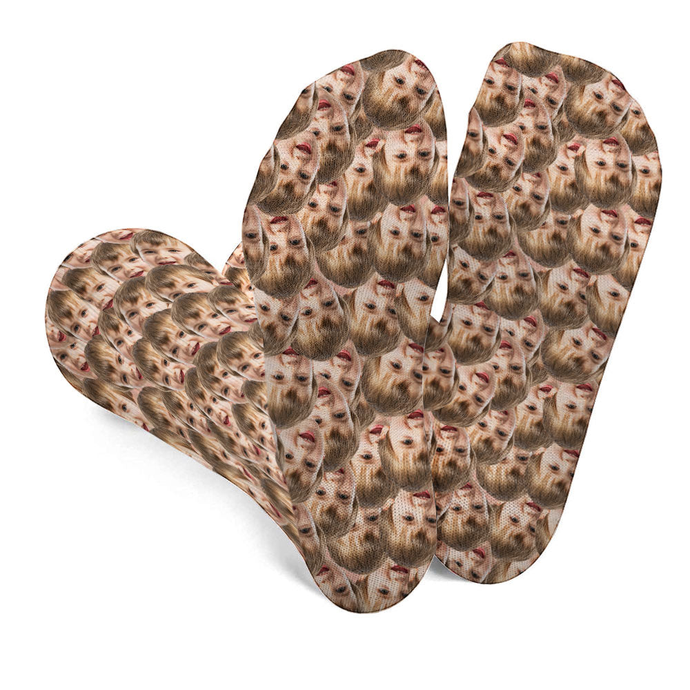 Individuell bedruckte Socken für Ihren Enkel