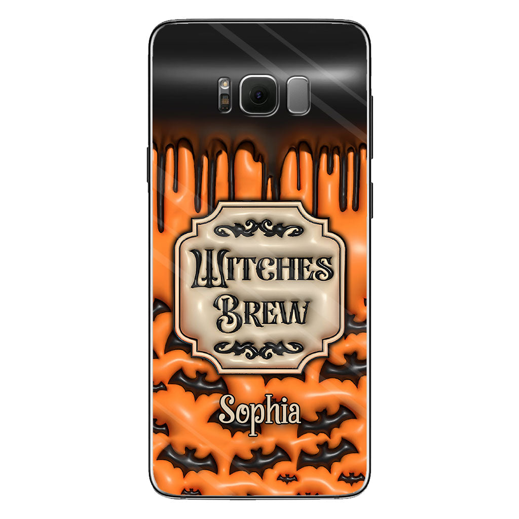 Witches Brew - Personalized Witch Clear Phone Case