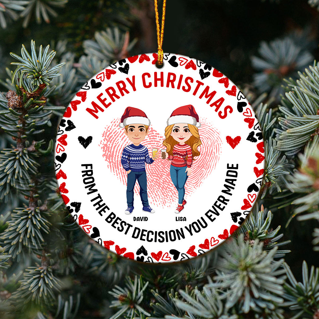 You Are My Favorite Everything - Personalized Couple Ornament