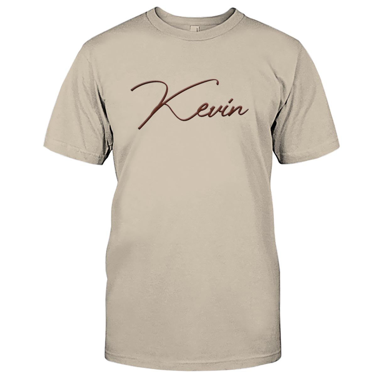 T-shirt brodé personnalisé avec nom pour petit-fils