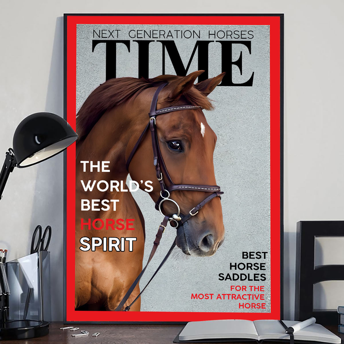 Magazincover – Personalisierte Leinwandbilder und Poster mit Pferdemotiven