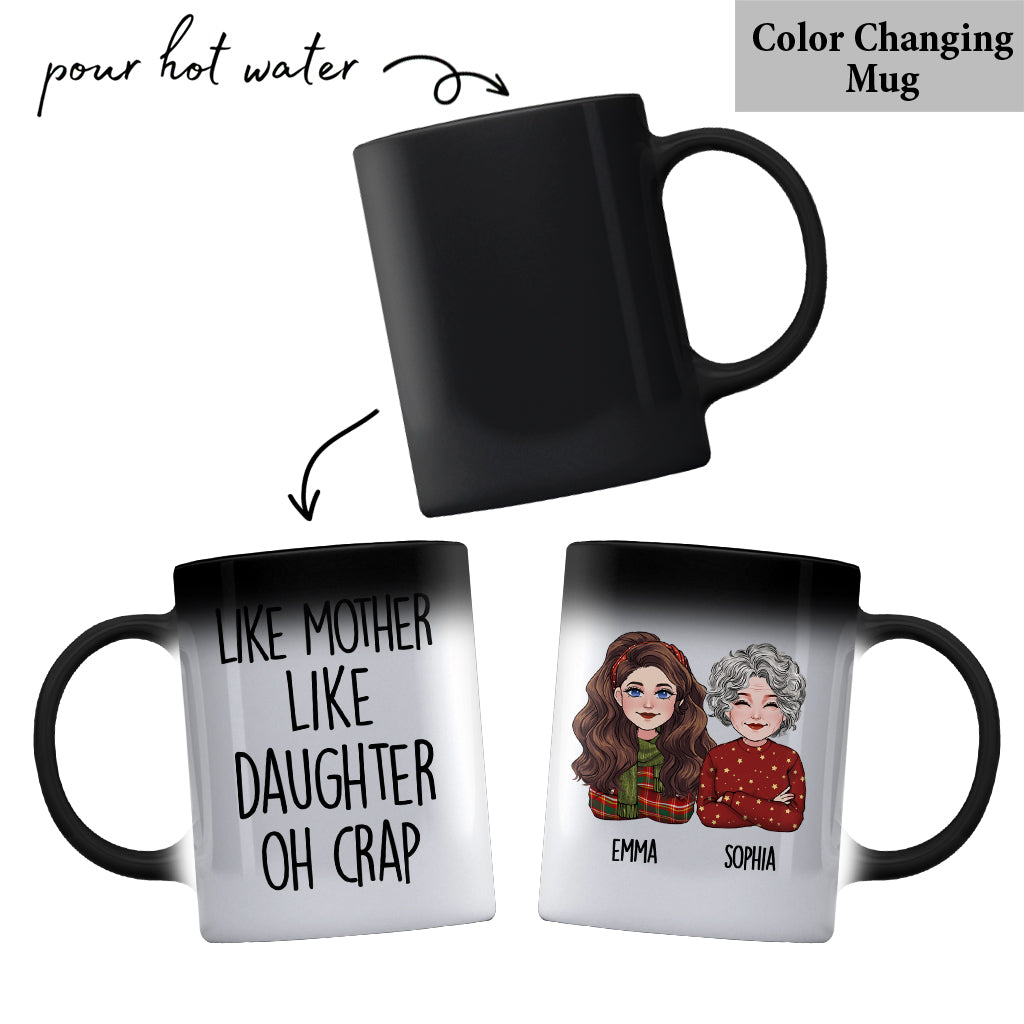 Like Mother Like Daughter - Personalized Mother Mug