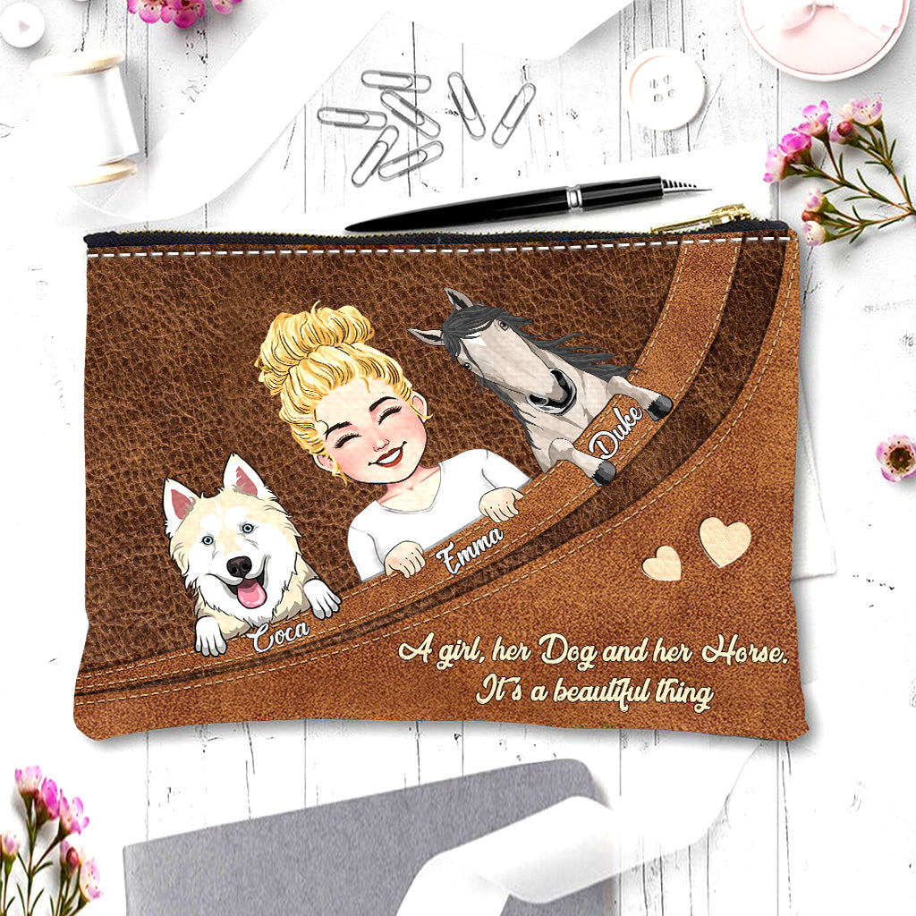 Was für ein schönes Ding – Pferdegeschenk für Hunde- und Katzenliebhaber – personalisierter Beutel