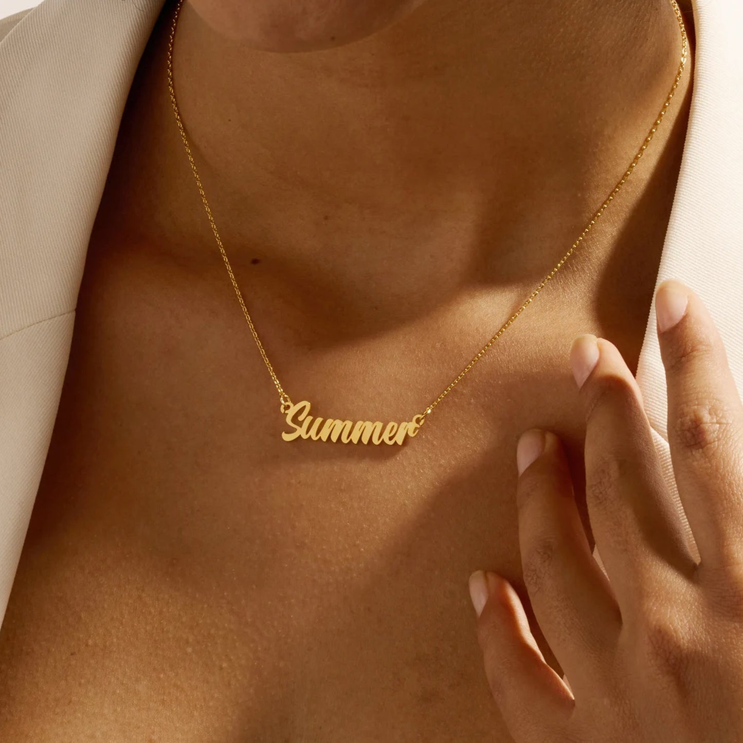 Mama Necklace - Personalized Step Mom Name Necklace