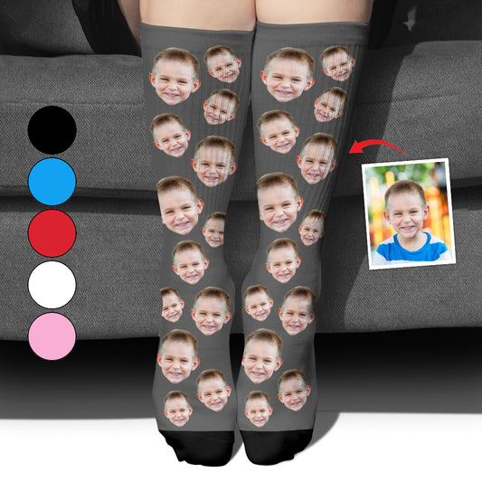 Individuell gestaltete Kindersocken