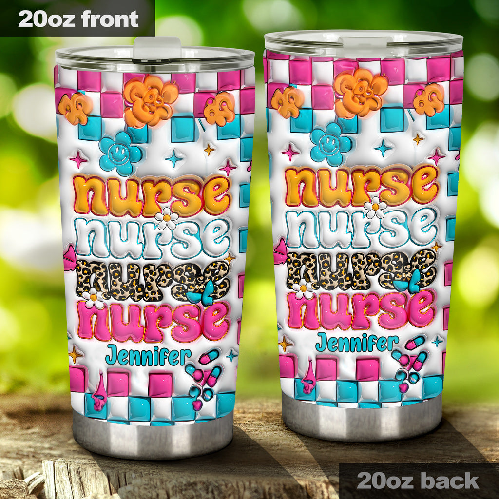 Nurse Life - Personalized Nurse Tumbler