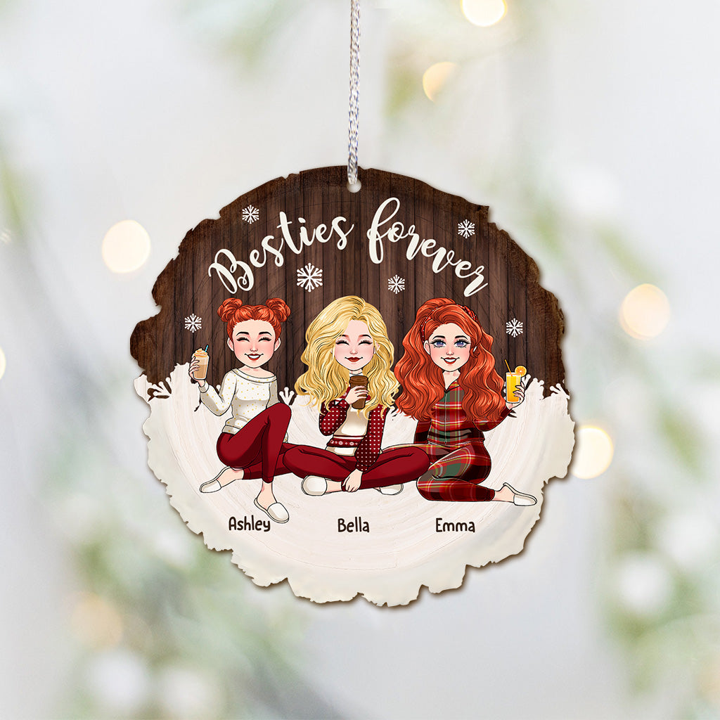 Besties Forever - Personalized Bestie Ornament