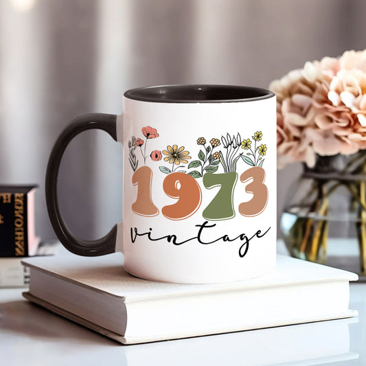 Vintage-Version – Personalisierte Geburtstagstasse