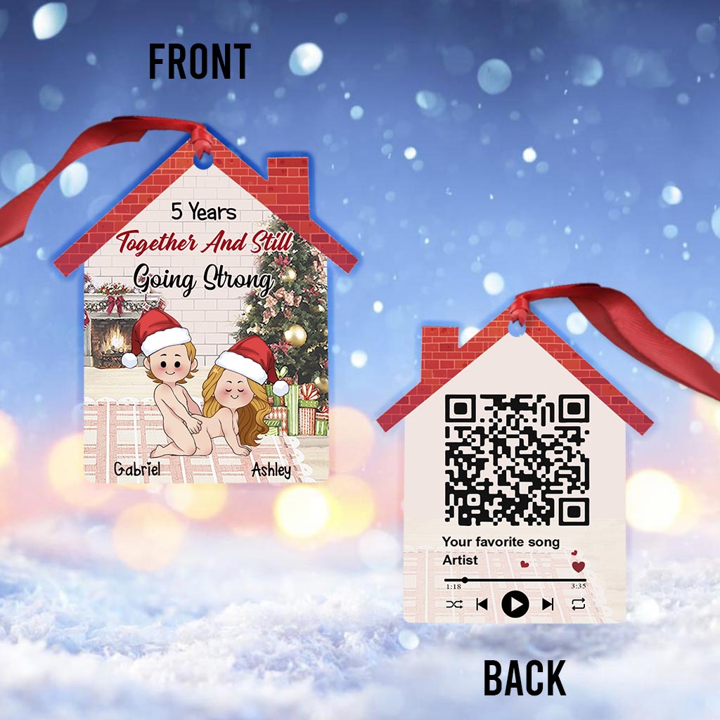 And Still Going Strong - Personalized Couple Ornament