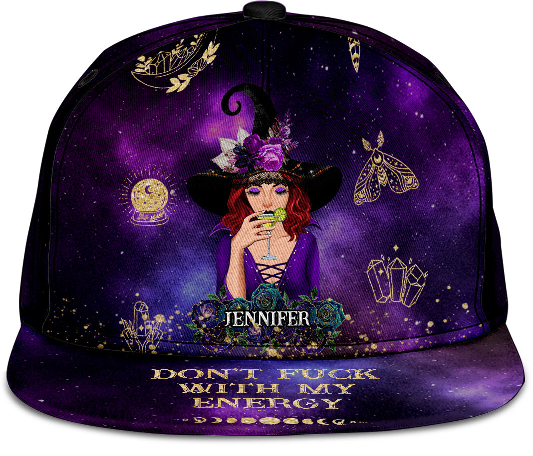 Don't F With My Energy - Personalized Witch Snapback