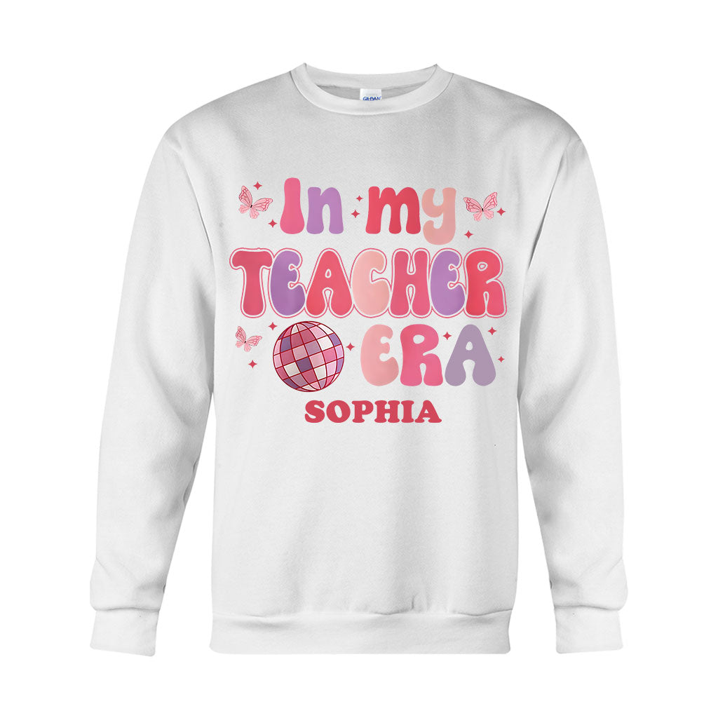 In meiner Lehrerzeit – Personalisiertes Lehrer-T-Shirt und Hoodie
