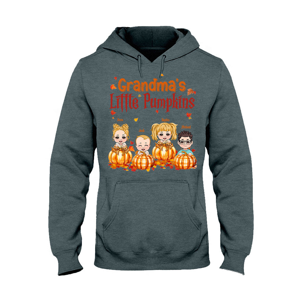 Les petites citrouilles de grand-mère - T-shirt et sweat à capuche personnalisés pour grand-mère