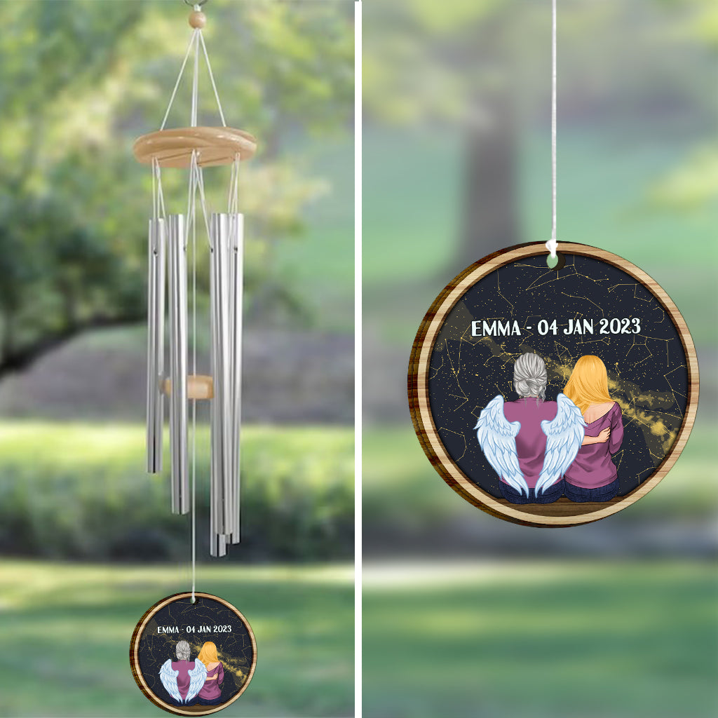 When I Look At The Stars - Personalized Memorial Wind Chime