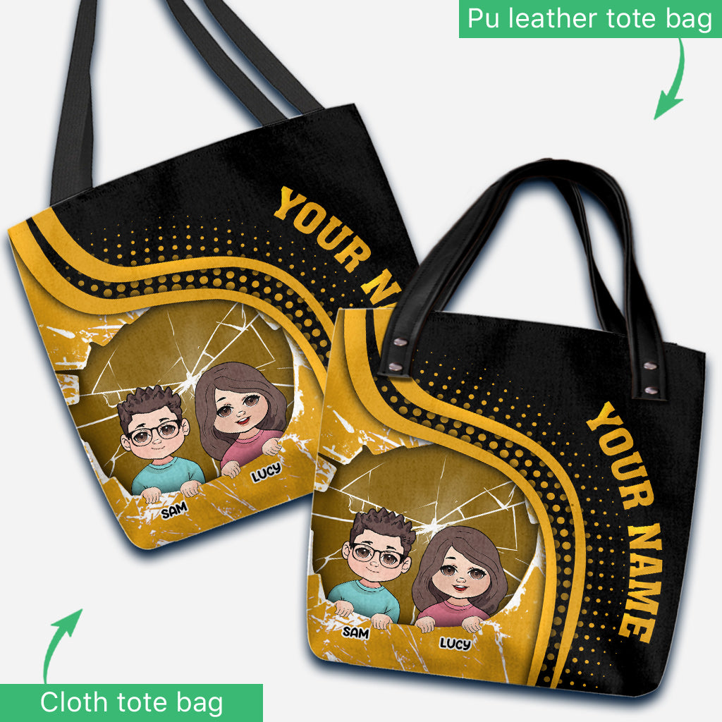 Best Dad Ever - Personalized Father Tote Bag