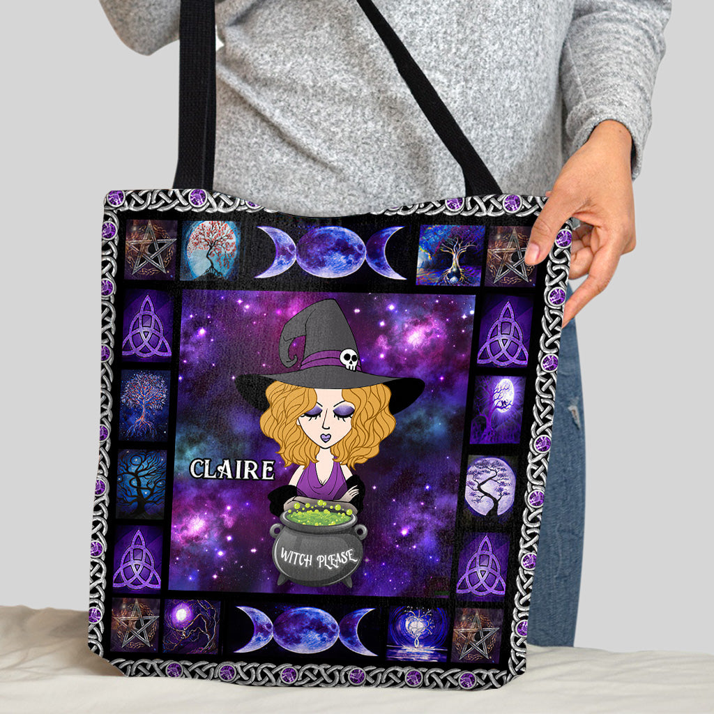 Witch Please - Personalized Witch Tote Bag