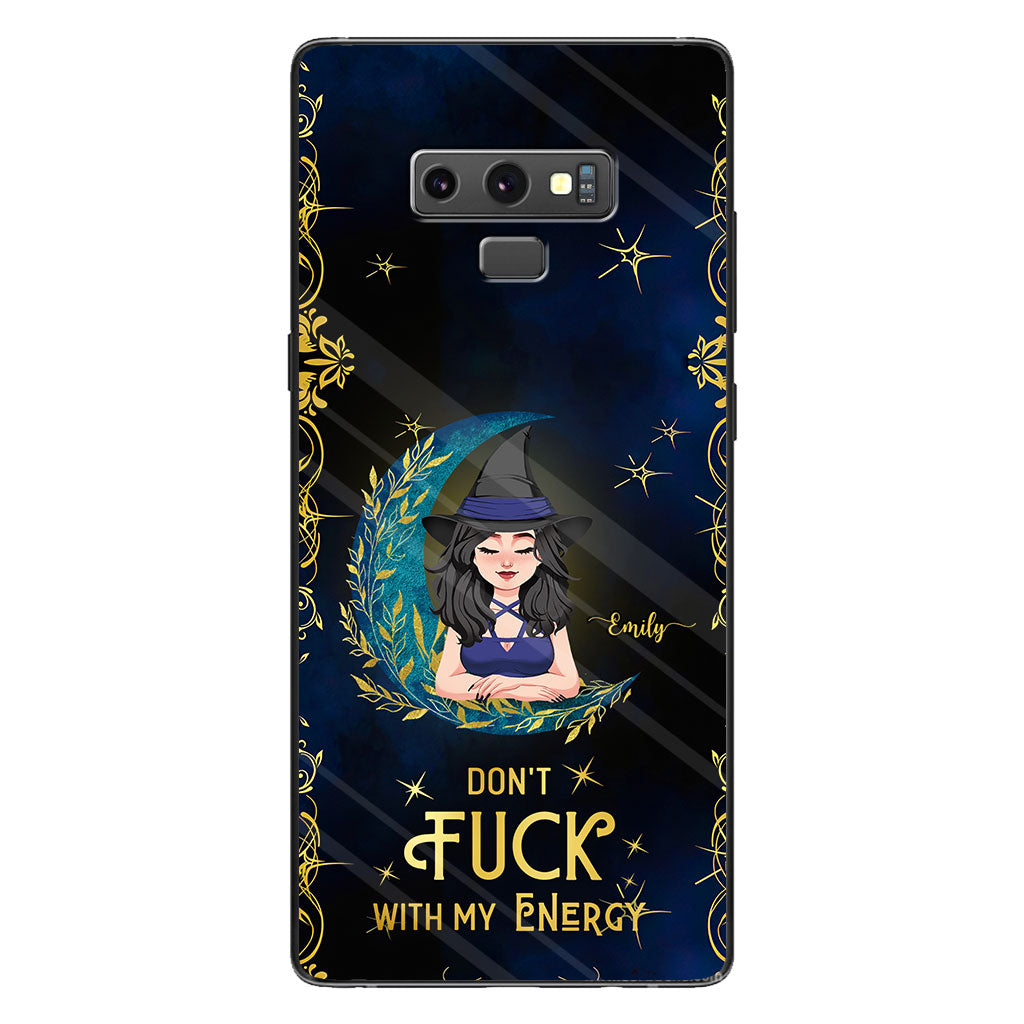 Don't F With My Energy - Personalized Witch Phone Case