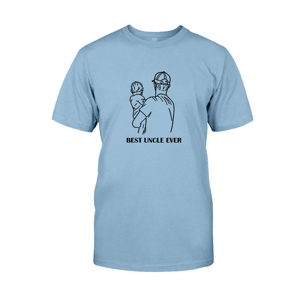 Meilleur oncle du monde - Cadeau pour tonton - T-shirt et sweat à capuche personnalisés