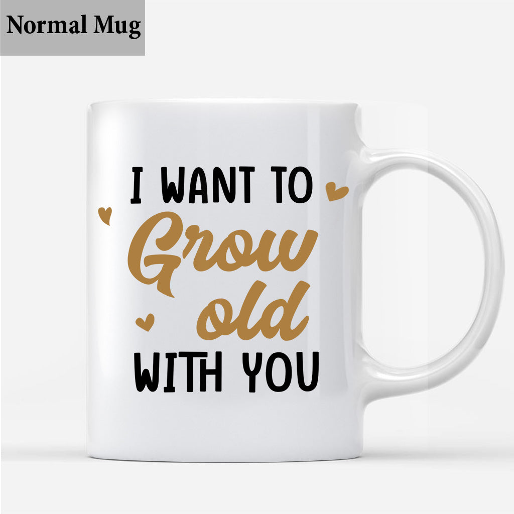 Grow Old Together - Personalized Couple Mug