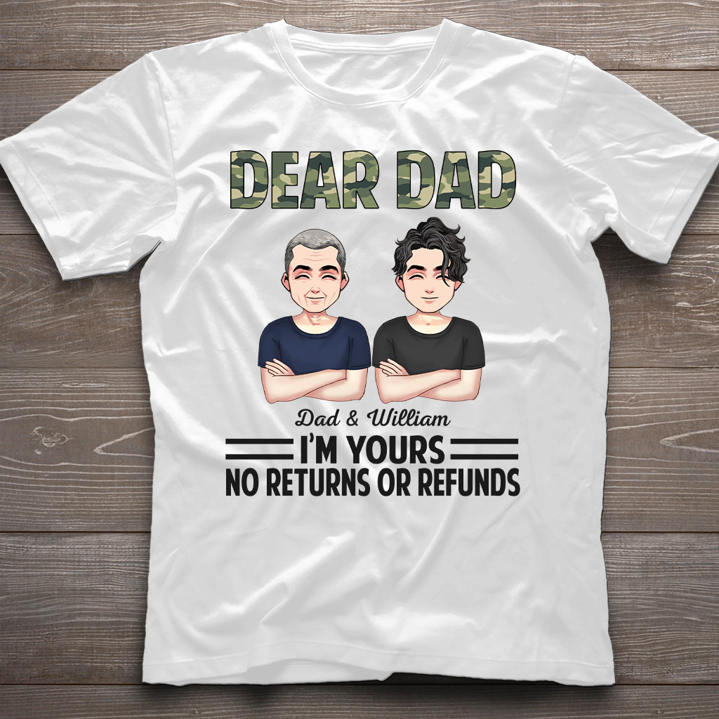 Dear Mom Dear Dad I'm Yours - Gift for mom, dad - Personalized T-shirt And Hoodie
