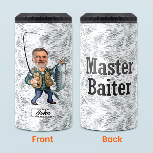 Master Baiter - Personalized Fishing Can Cooler