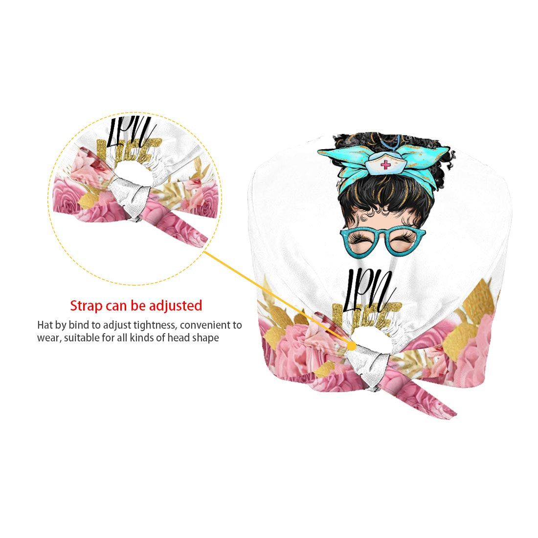 Nurse Life - Personalized Nurse Scrub Cap