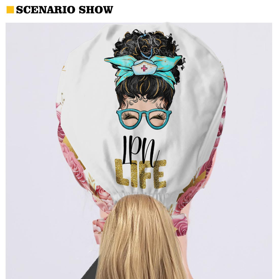 Nurse Life - Personalized Nurse Scrub Cap