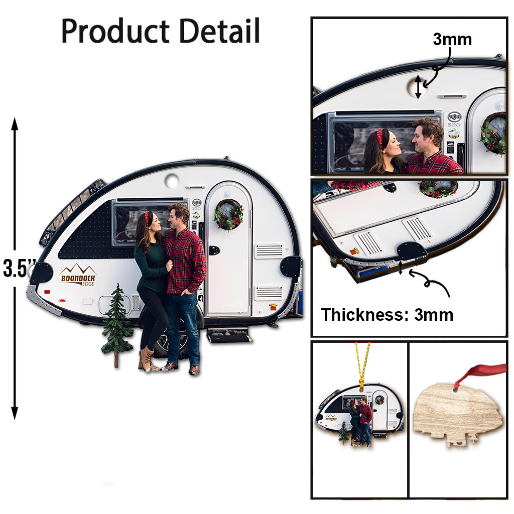 Love Camping - Personalized Camping Ornament
