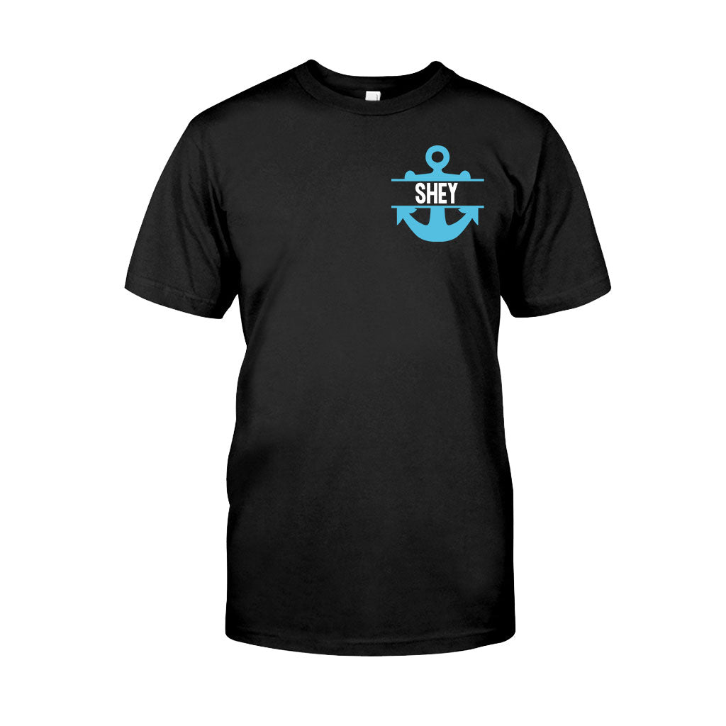 Ich liebe es, wenn wir zusammen auf Kreuzfahrt gehen – personalisiertes Kreuzfahrt-T-Shirt und Hoodie